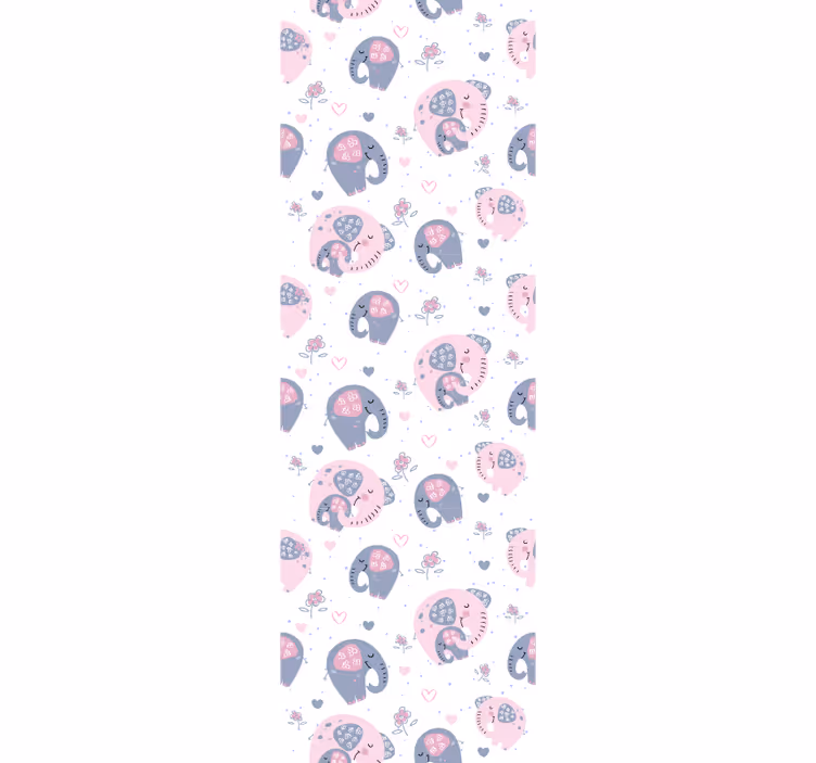 Blind kids love adorable pink elephants - TenStickers