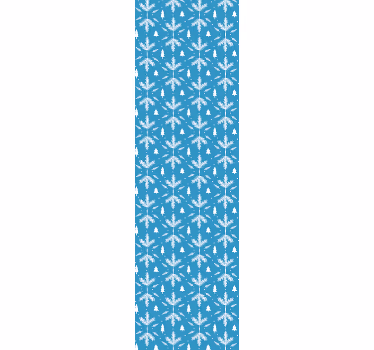 Blind kids nordic style folk blue - TenStickers