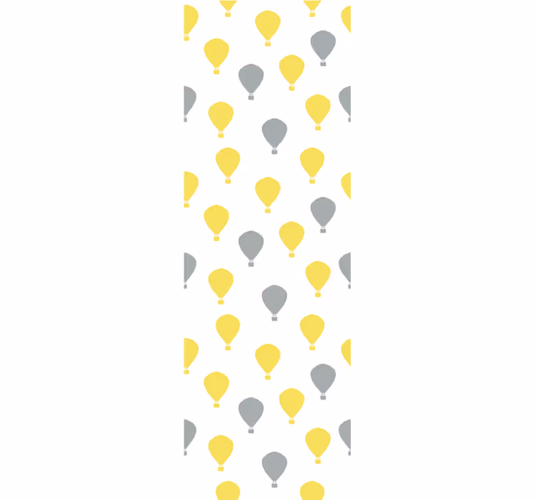 Blind kids pantone hot air balloon - TenStickers
