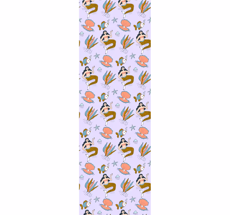 Blind kids mermaids and shells adventure set - TenStickers