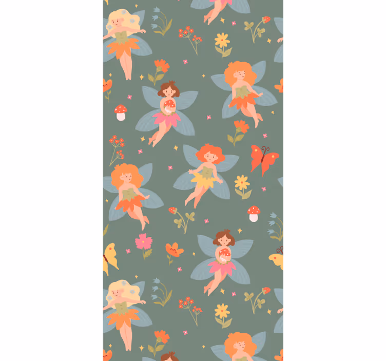 Blind kids floral accessories - TenStickers