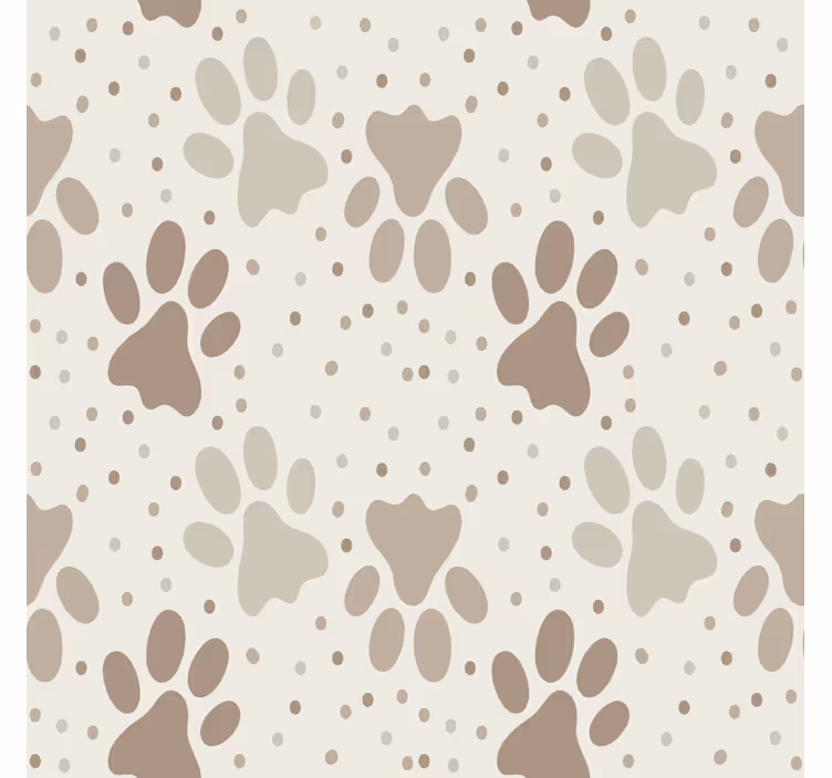 Blind kids dog's paw guide - TenStickers