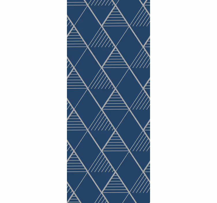Blind office platinum geometric metallic - TenStickers