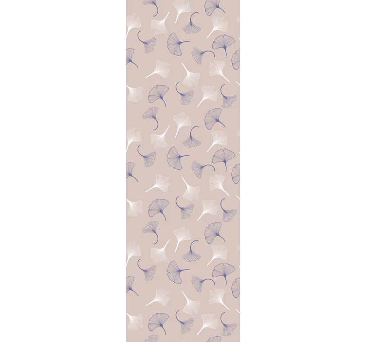 Blind office ginkgo leaves cream - TenStickers