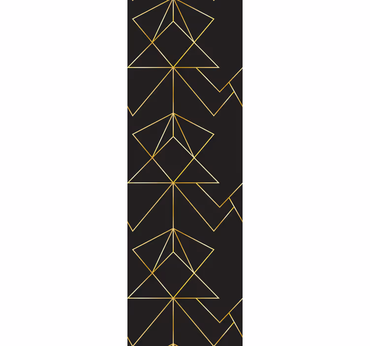 Blind office black and gold elegant design - TenStickers