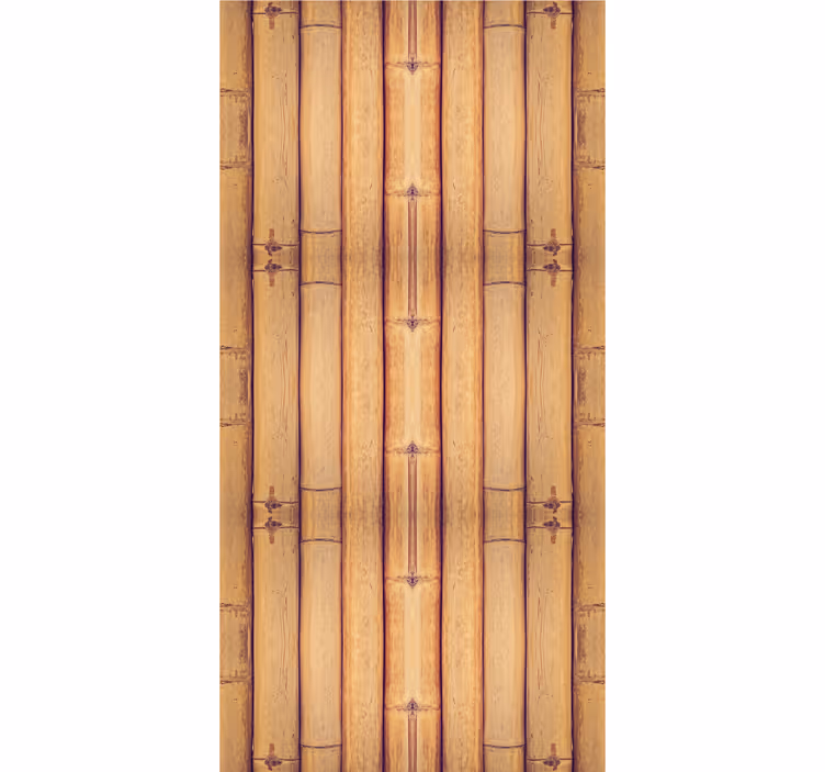 Blind office bamboo wood texture finish - TenStickers