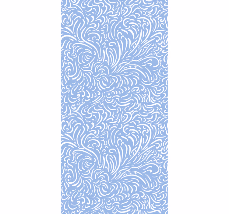 Blind office ice crystal design - TenStickers