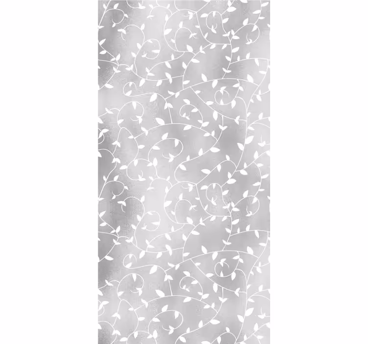 Blind office silver tree branches - TenStickers