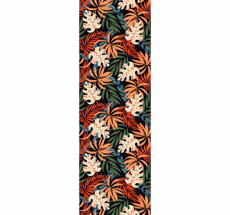 Blind office tropical plants jungle vibe - TenStickers