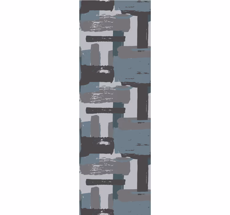 Teenage blind in softly colored painted blocks - TenStickers