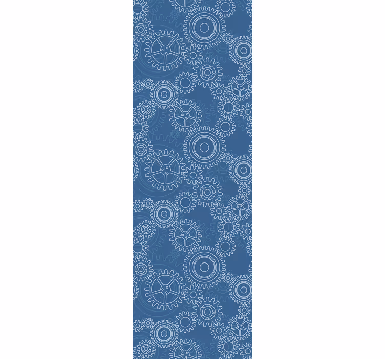 Teenage blind 3d mechanical chains design - TenStickers