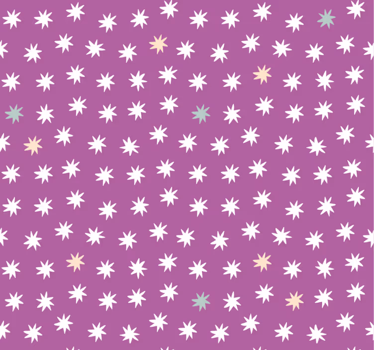 Teenage blind with white stars for kids - TenStickers