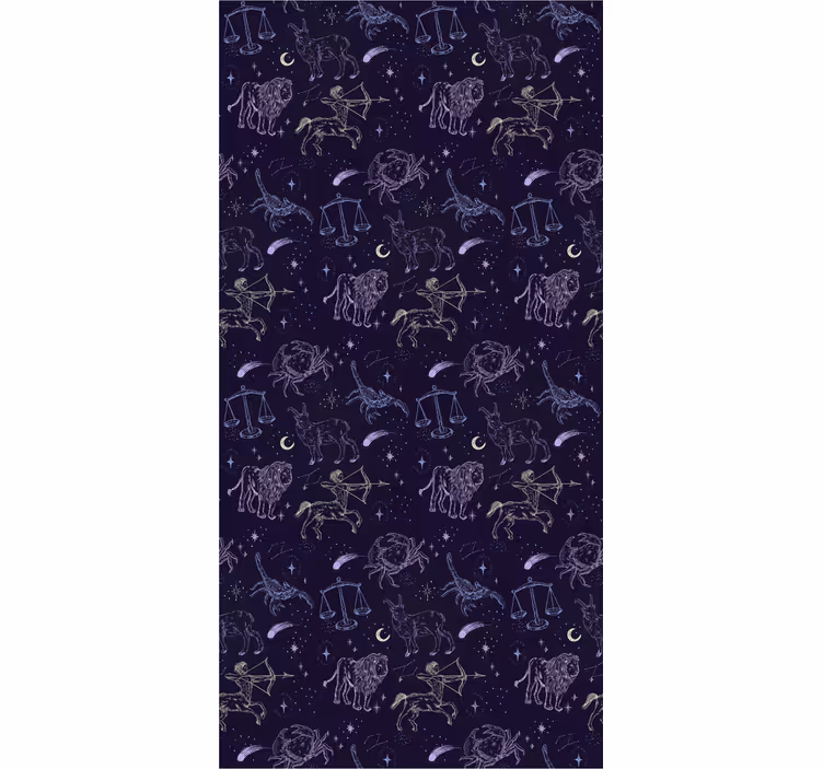 Teenage blind constellation design - TenStickers