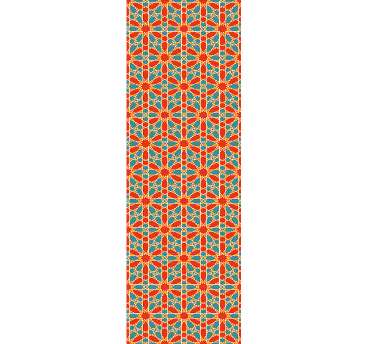 Teenage blind seamless arabic geometric design - TenStickers