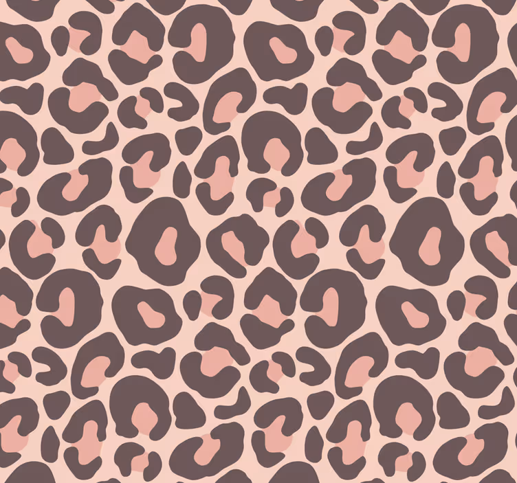 Teenage blind in pink leopard print - TenStickers