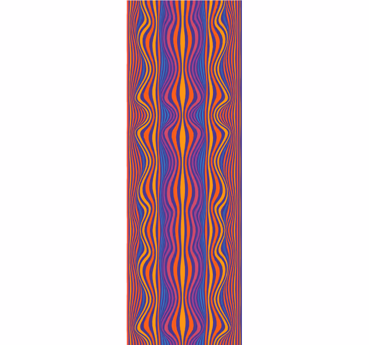 Teenage blind psychedelic swirls design - TenStickers