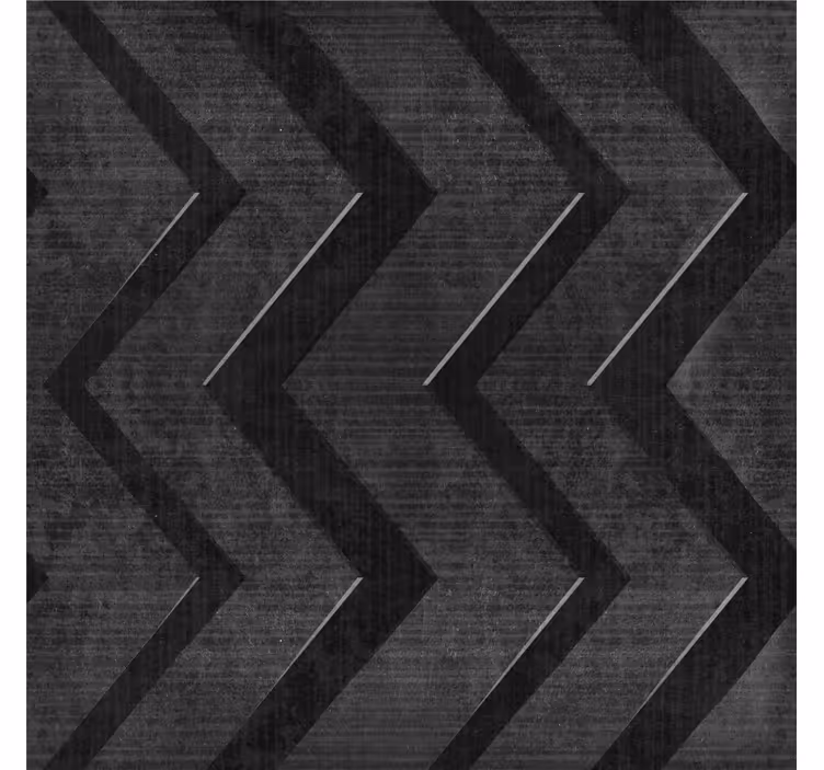 Teenage blind with black steel stripes - TenStickers
