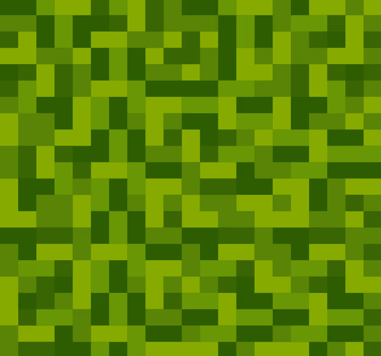 Teenage blind with green squared gaming design - TenStickers