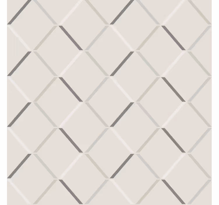 Modern blind with nordic diamonds - TenStickers