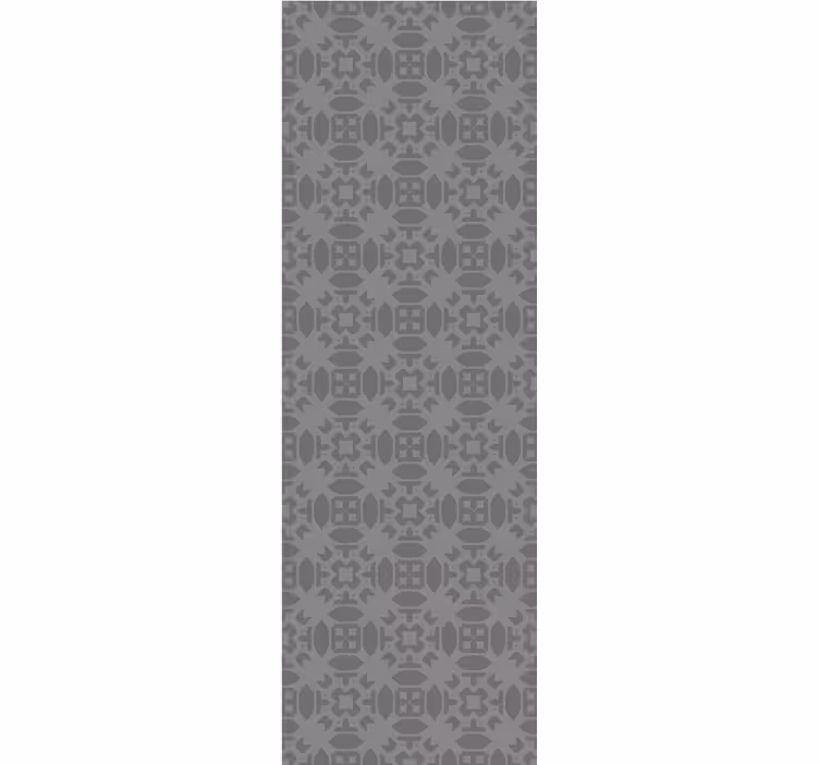 Modern blind with rustic geometric design - TenStickers