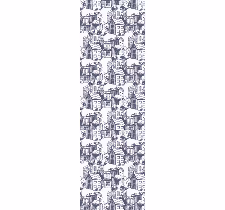 Modern blind city vintage design - TenStickers