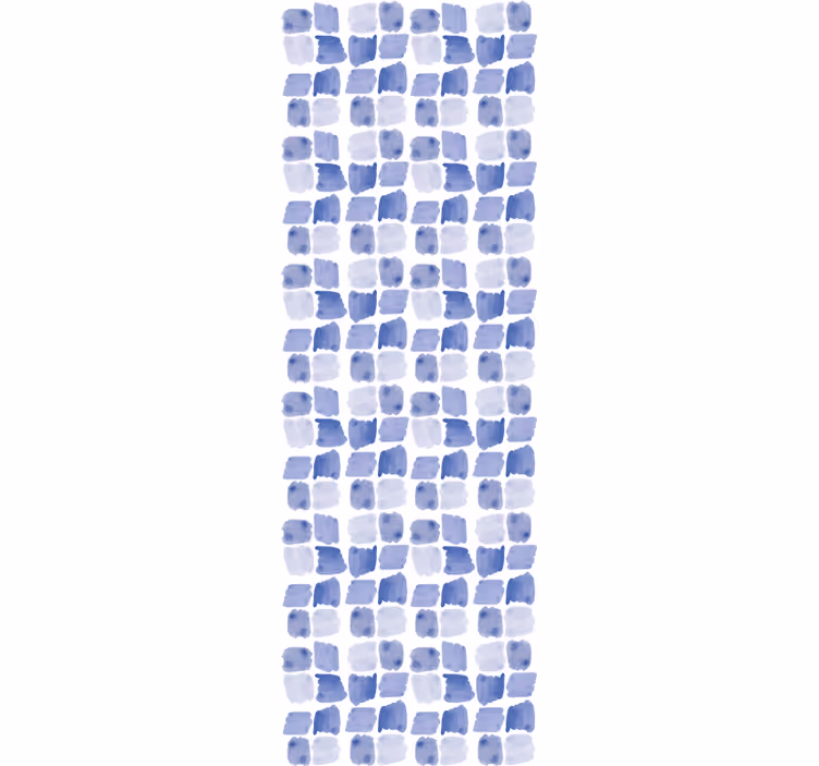 Modern blind with random square halftone pattern - TenStickers