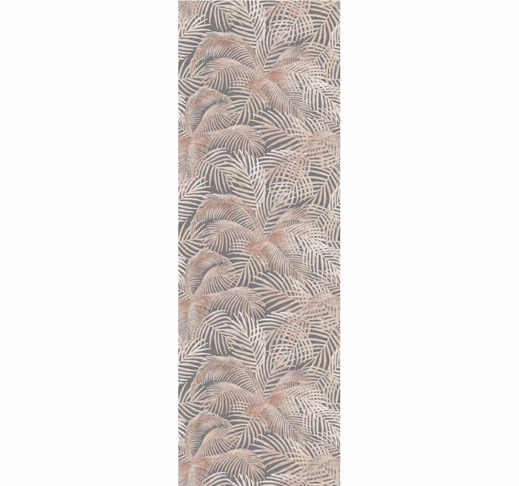 Modern blind with palm leaf design - TenStickers