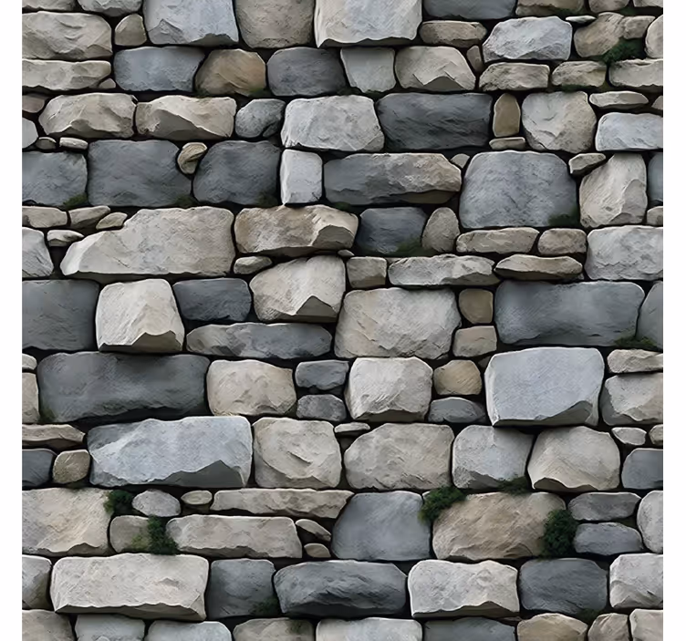 Blind grey realistic pattern - TenStickers