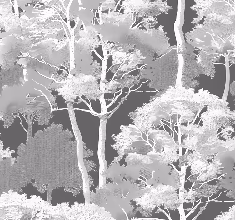Blind grey woodland camouflage - TenStickers