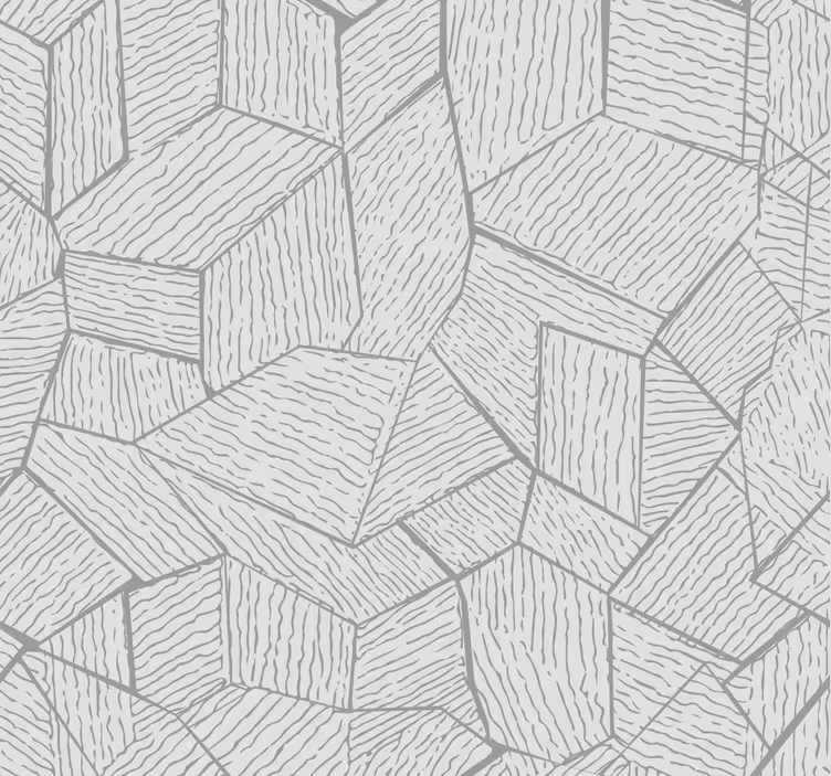 Blind grey african fabric texture - TenStickers