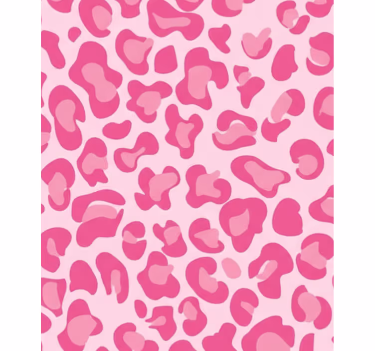 Roller blind pink leopard print - TenStickers