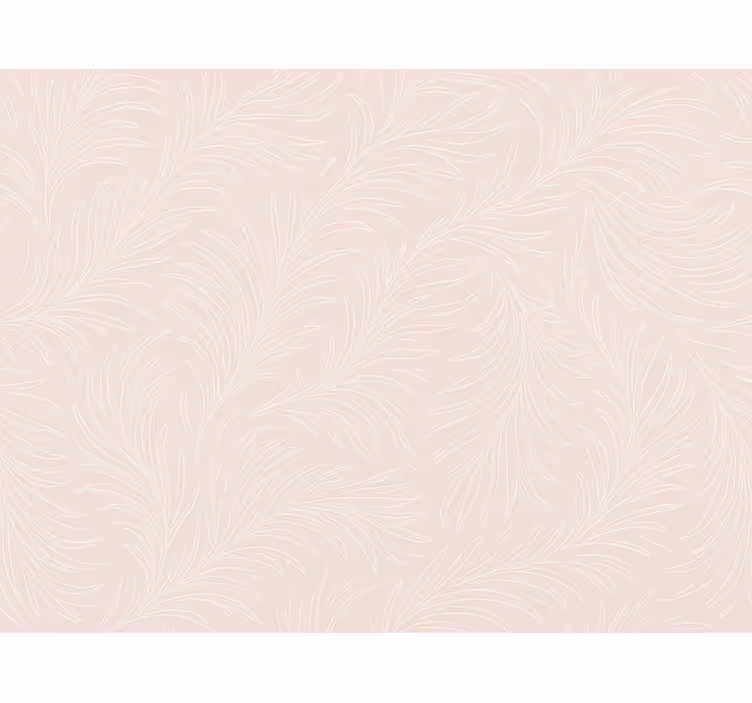 Roller blind pink soft pink botanical design - TenStickers