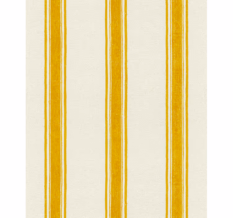 Yellow roller blind with yellow vertical lines - TenStickers