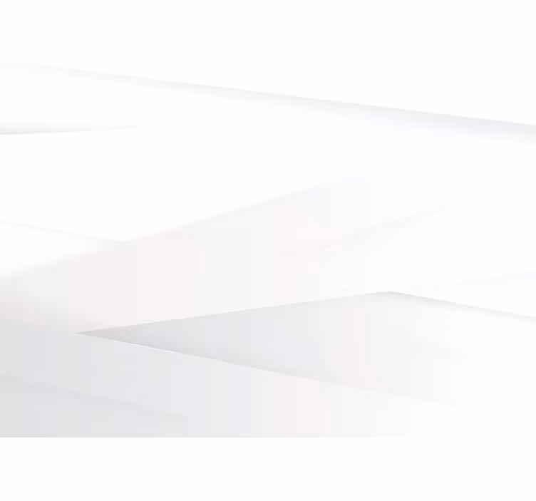 White roller blind with abstract white design - TenStickers
