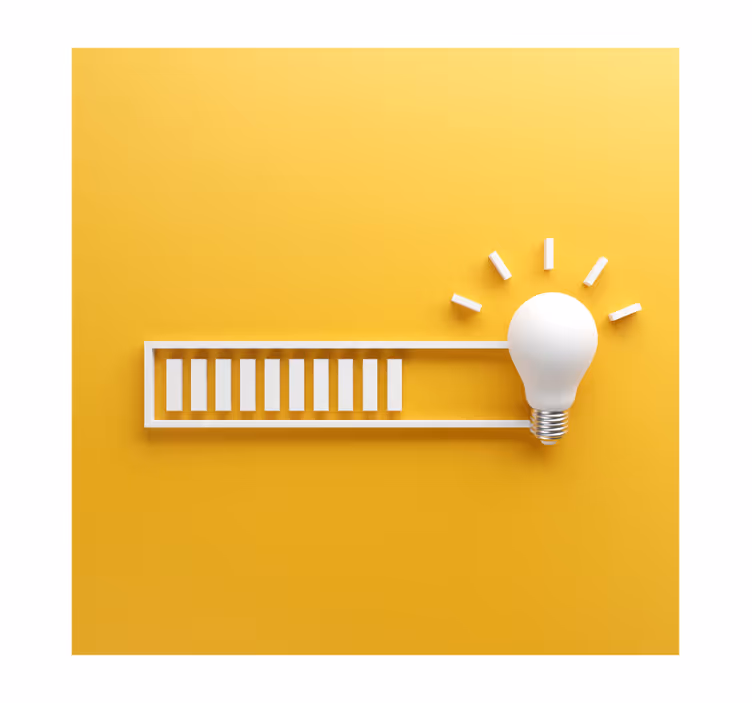 Yellow roller blind brightens your space - TenStickers