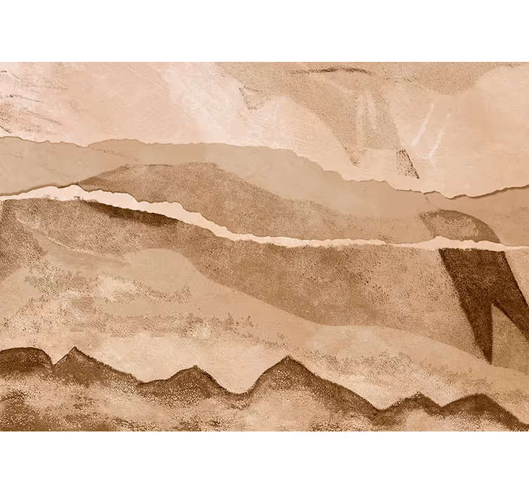 Roller blind beige paper strips - TenStickers