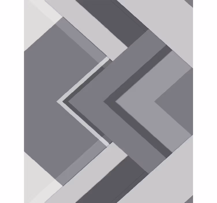 Blind grey geometric grey - TenStickers