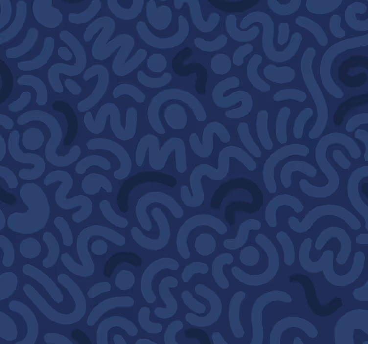 Blue blind in abstract navy blue - TenStickers