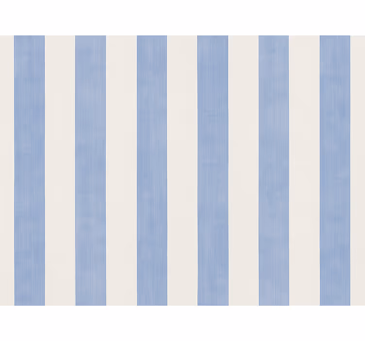 Blue blind with blue and white stripes - TenStickers