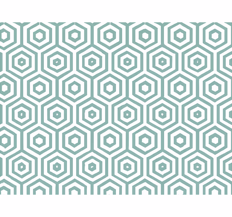 Modern blind in abstract geometric design - TenStickers