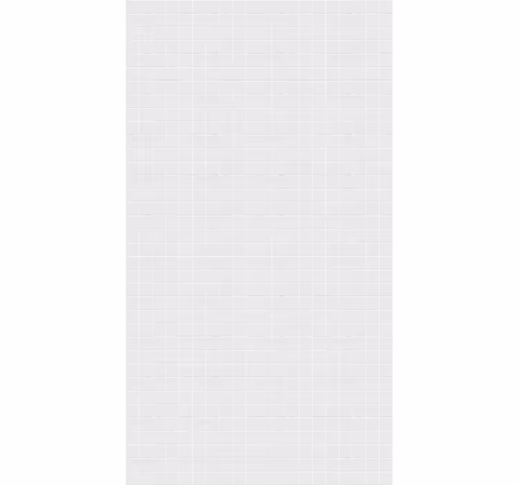 White roller blind simple tiles - TenStickers