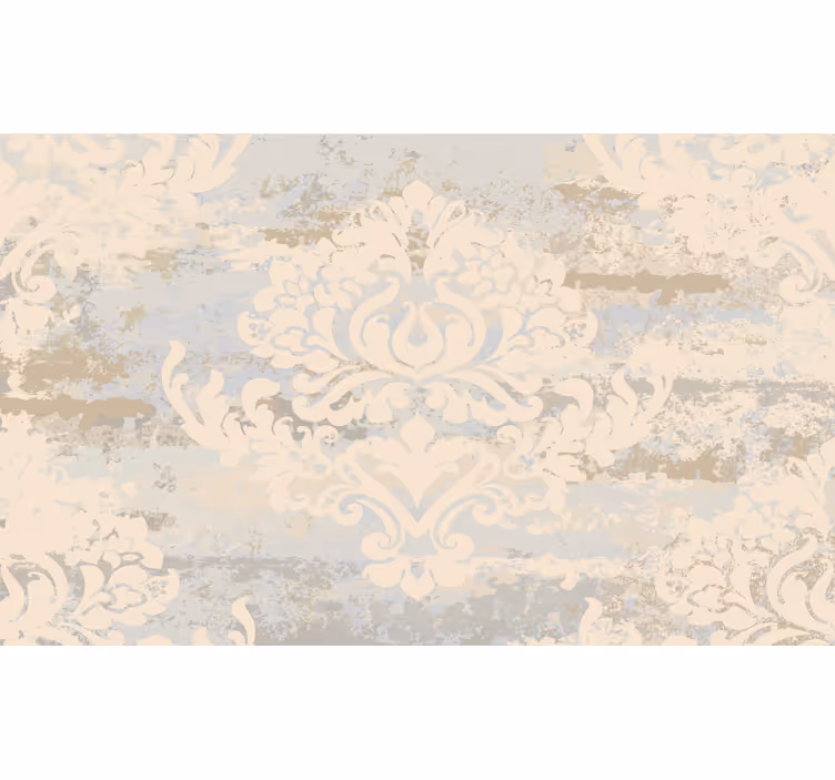 Roller blind beige puzzle print mosaic cream - TenStickers