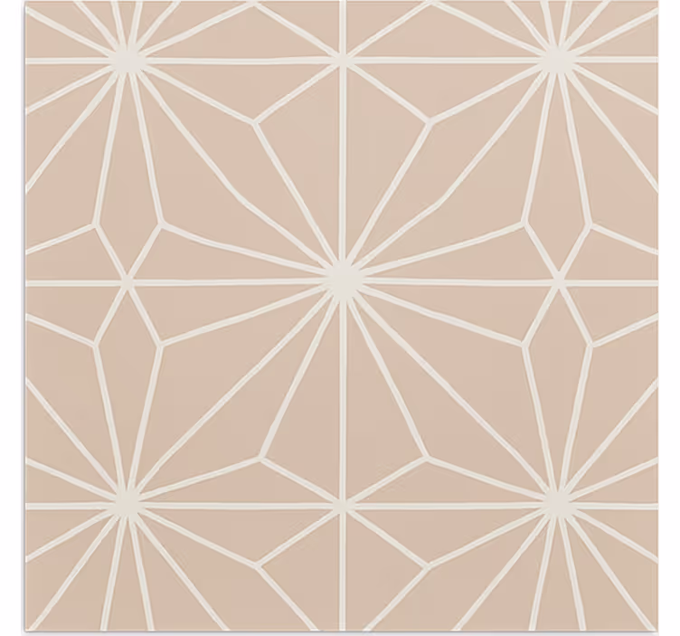Roller blind beige with beige stars pattern - TenStickers