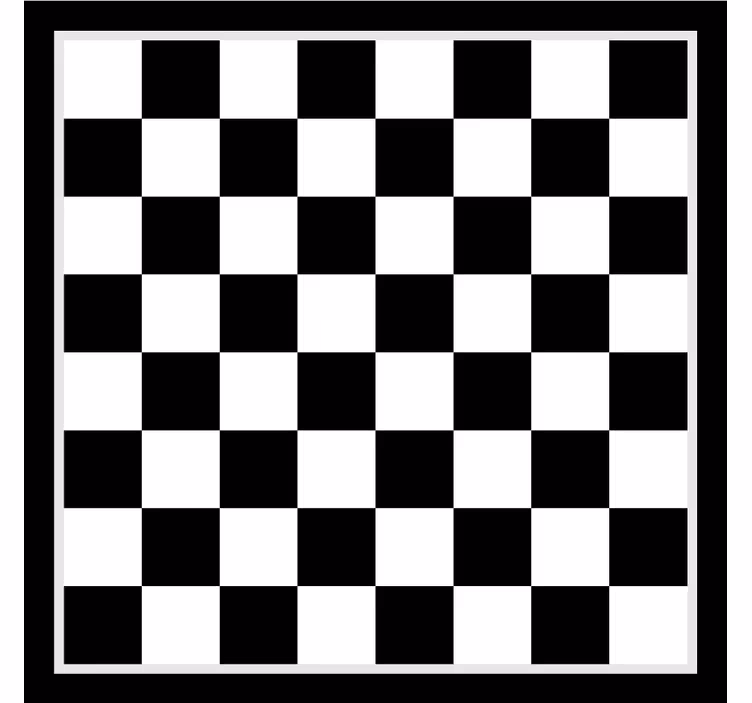 Bedroom blind chess game board - TenStickers