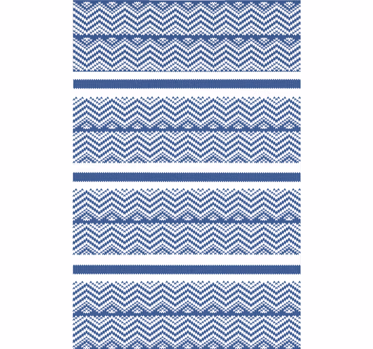 Simple blue bedroom blind - TenStickers