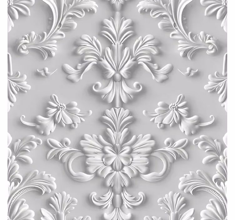 Vintage roller blind with 3d illusion effect - TenStickers