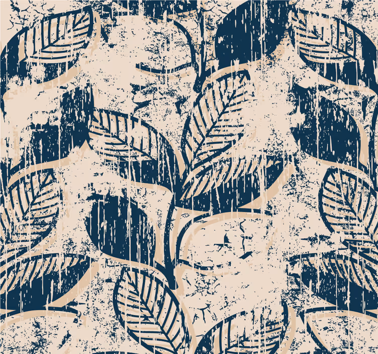 Vintage roller blind in grunge vintage design - TenStickers