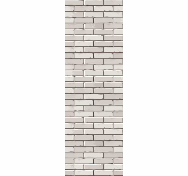 Vintage roller blind in pale brick design - TenStickers