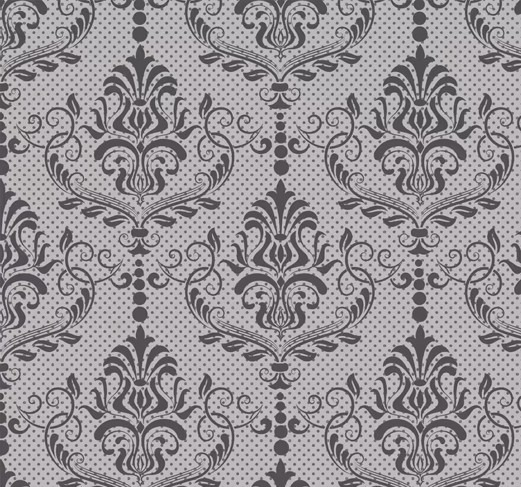 Vintage roller blind elegant baroque design - TenStickers