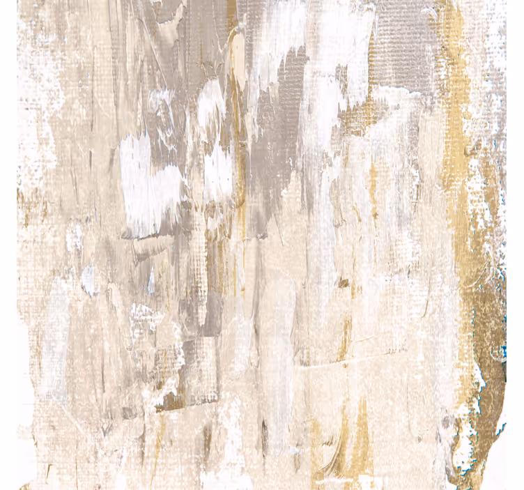 Living room blind abstract white forest design - TenStickers